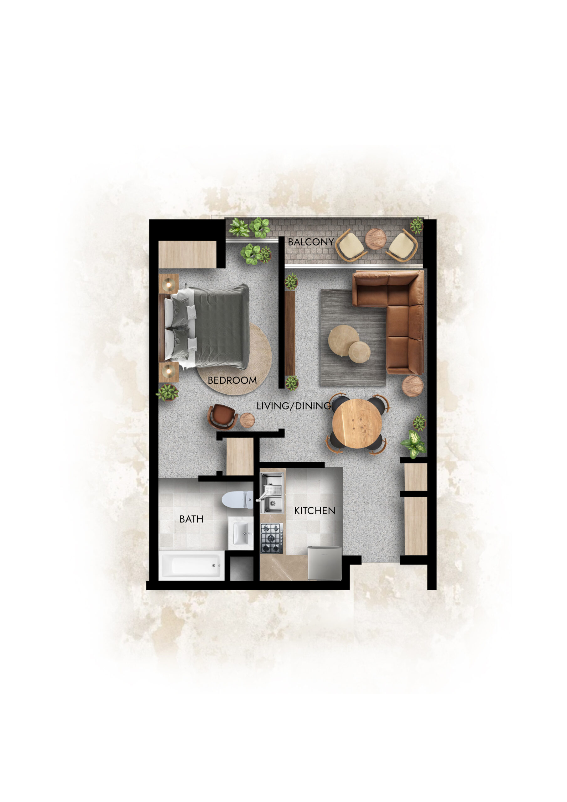 Villa Flores Floor Plan 